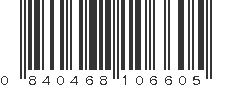 UPC 840468106605