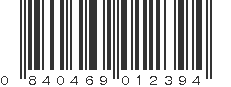 UPC 840469012394