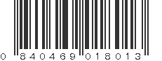 UPC 840469018013