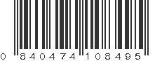 UPC 840474108495