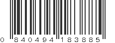 UPC 840494183885