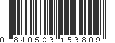 UPC 840503153809