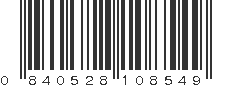 UPC 840528108549