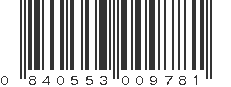 UPC 840553009781