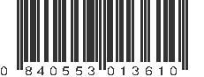 UPC 840553013610