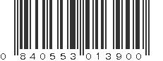 UPC 840553013900