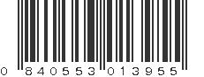 UPC 840553013955