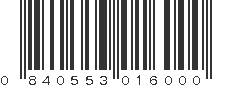 UPC 840553016000