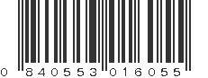 UPC 840553016055