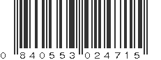 UPC 840553024715