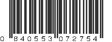 UPC 840553072754