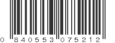 UPC 840553075212