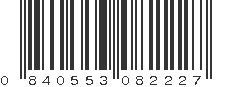 UPC 840553082227