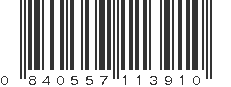 UPC 840557113910