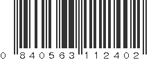 UPC 840563112402