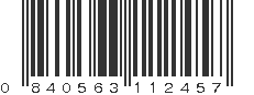 UPC 840563112457