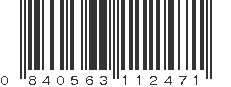 UPC 840563112471