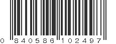 UPC 840586102497