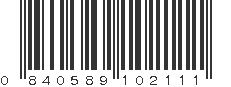 UPC 840589102111