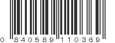 UPC 840589110369