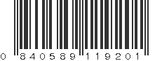 UPC 840589119201