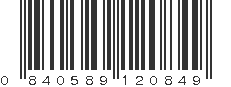 UPC 840589120849