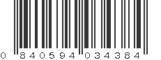 UPC 840594034384