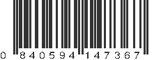 UPC 840594147367