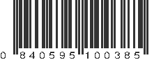 UPC 840595100385