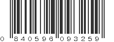 UPC 840596093259