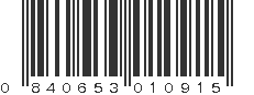 UPC 840653010915