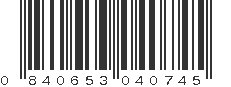 UPC 840653040745