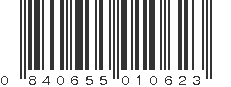 UPC 840655010623