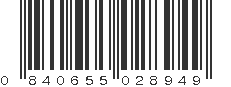 UPC 840655028949