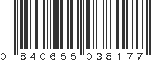 UPC 840655038177