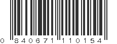 UPC 840671110154