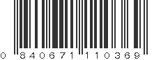 UPC 840671110369