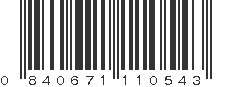 UPC 840671110543