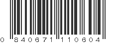 UPC 840671110604