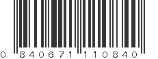 UPC 840671110840