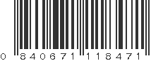 UPC 840671118471