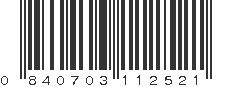 UPC 840703112521