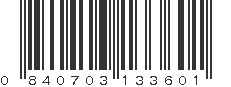 UPC 840703133601