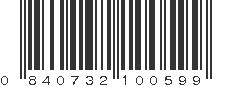 UPC 840732100599