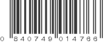 UPC 840749014766