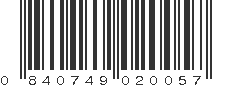 UPC 840749020057