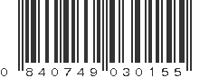 UPC 840749030155