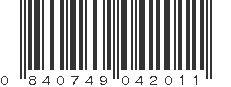 UPC 840749042011