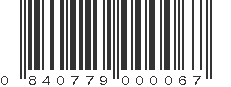 UPC 840779000067