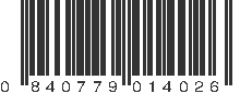 UPC 840779014026